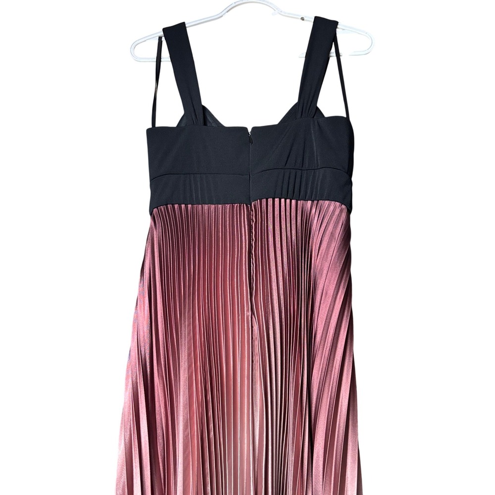 Betsy & Adam Women's size 10 Pleated Maxi Dess Special Occasion Gown Ombre NEW - Picture 11 of 13